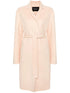 belted virgin wool peacoat